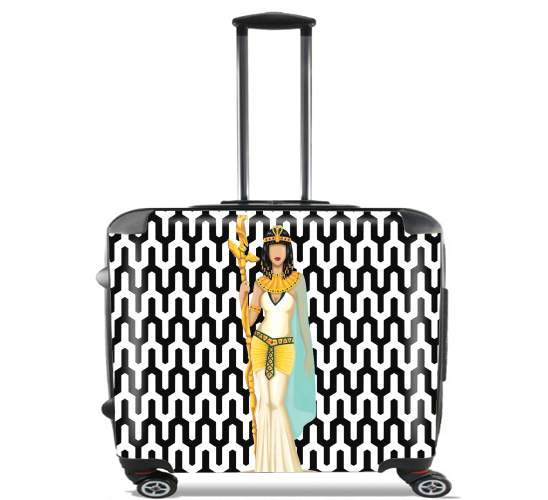 Cleopatra Egypt for Wheeled bag cabin luggage suitcase trolley 17" laptop