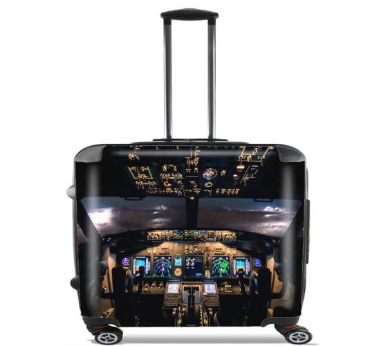  Cockpit Aircraft for Wheeled bag cabin luggage suitcase trolley 17" laptop