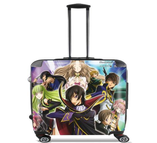  Code Geass for Wheeled bag cabin luggage suitcase trolley 17" laptop