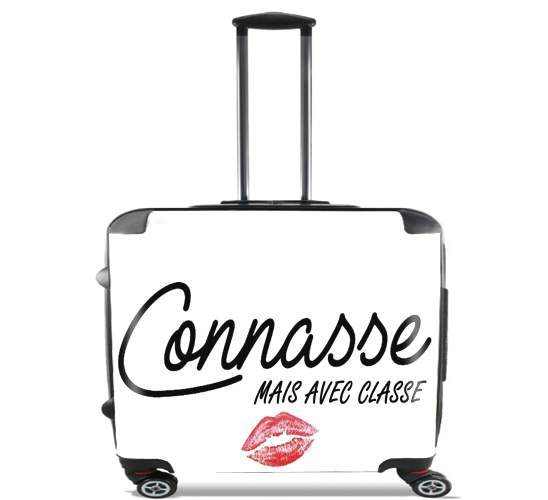  Conasse Mais avec classe for Wheeled bag cabin luggage suitcase trolley 17" laptop
