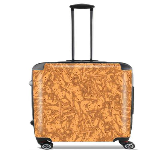  Cookie David by Michelangelo for Wheeled bag cabin luggage suitcase trolley 17" laptop