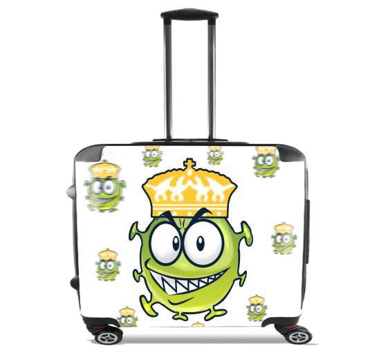  Corona Virus for Wheeled bag cabin luggage suitcase trolley 17" laptop