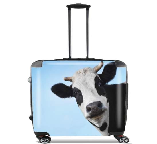  Cow for Wheeled bag cabin luggage suitcase trolley 17" laptop