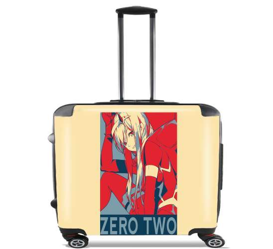  Darling Zero Two Propaganda for Wheeled bag cabin luggage suitcase trolley 17" laptop