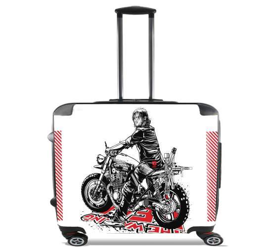  Daryl The Biker Dixon for Wheeled bag cabin luggage suitcase trolley 17" laptop