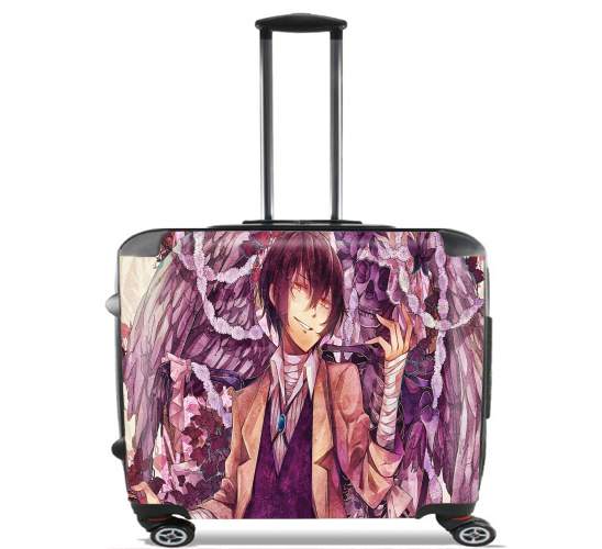  Dazai osamu for Wheeled bag cabin luggage suitcase trolley 17" laptop