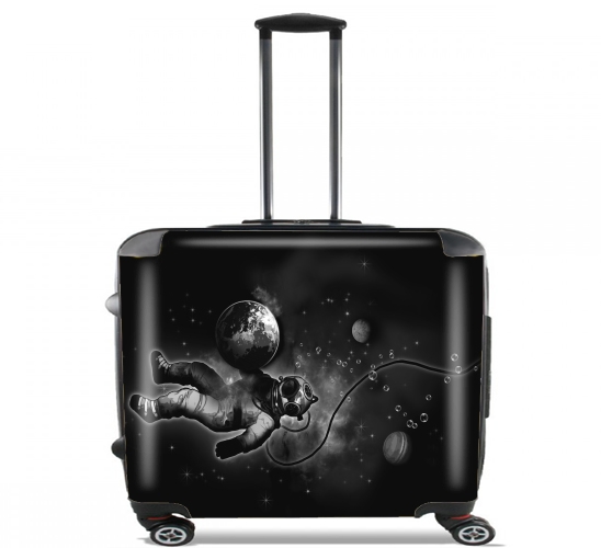  Deep Sea Space Diver for Wheeled bag cabin luggage suitcase trolley 17" laptop