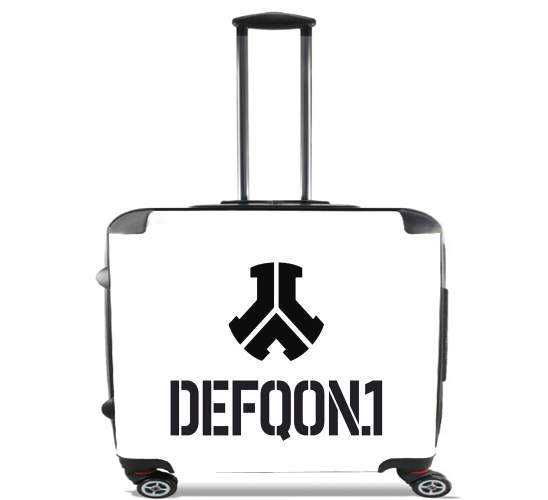  Defqon 1 Festival for Wheeled bag cabin luggage suitcase trolley 17" laptop