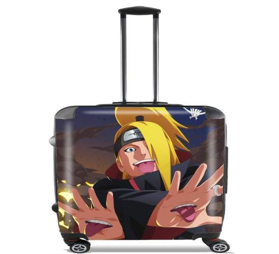  Deidara Art Angry for Wheeled bag cabin luggage suitcase trolley 17" laptop