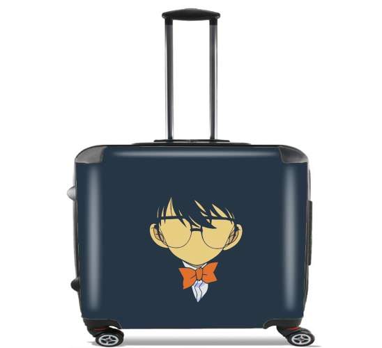  Detective Conan for Wheeled bag cabin luggage suitcase trolley 17" laptop