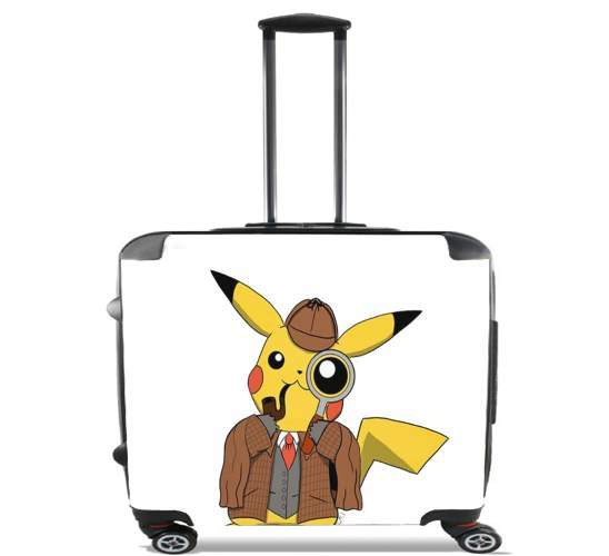  Detective Pikachu x Sherlock for Wheeled bag cabin luggage suitcase trolley 17" laptop