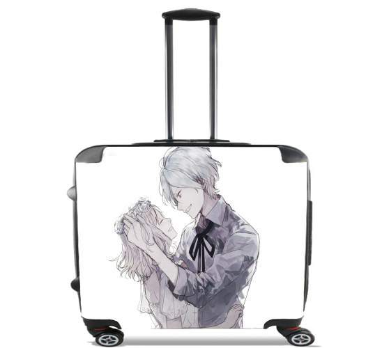  Diabolik lovers Subaru x Yui for Wheeled bag cabin luggage suitcase trolley 17" laptop
