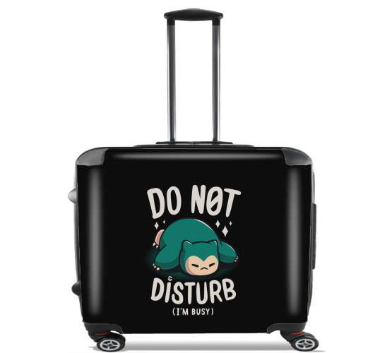  Do not disturb im busy for Wheeled bag cabin luggage suitcase trolley 17" laptop