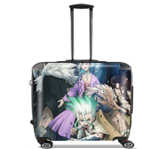  Dr Stone Season2 for Wheeled bag cabin luggage suitcase trolley 17" laptop