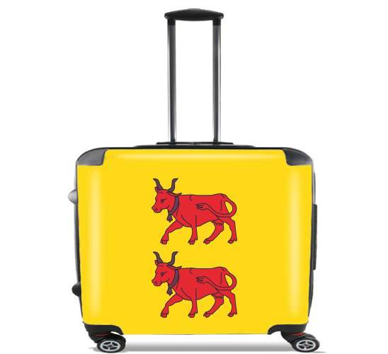  Drapeau Province du Bearn for Wheeled bag cabin luggage suitcase trolley 17" laptop
