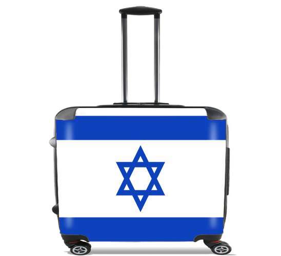  Flag Israel for Wheeled bag cabin luggage suitcase trolley 17" laptop