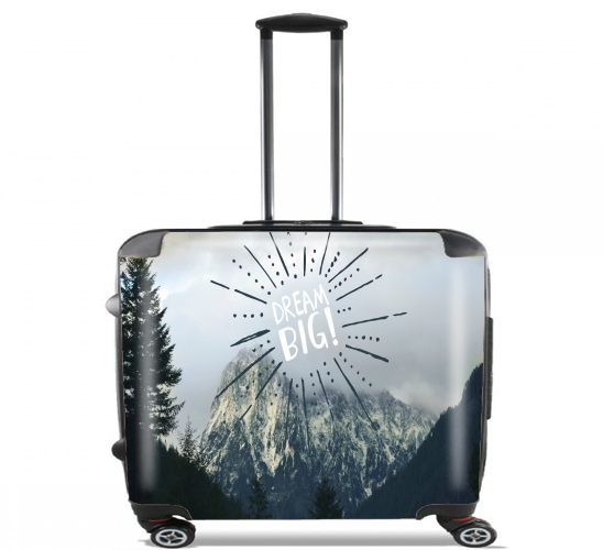  Dream Big for Wheeled bag cabin luggage suitcase trolley 17" laptop