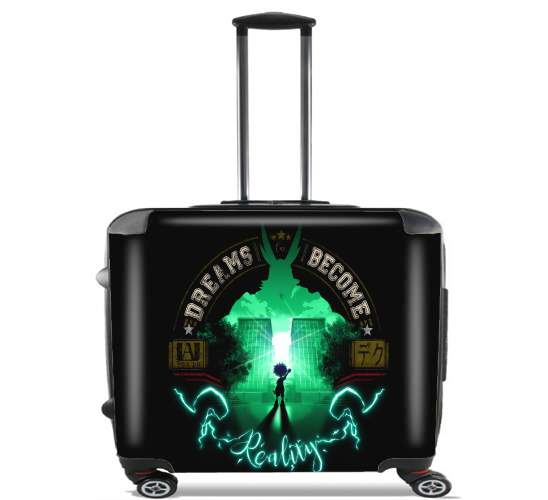  Dreams Become Reality Deku for Wheeled bag cabin luggage suitcase trolley 17" laptop