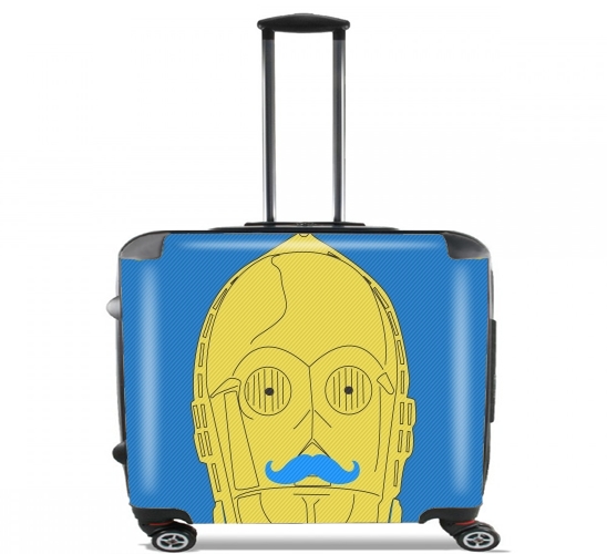  Droid Stache for Wheeled bag cabin luggage suitcase trolley 17" laptop