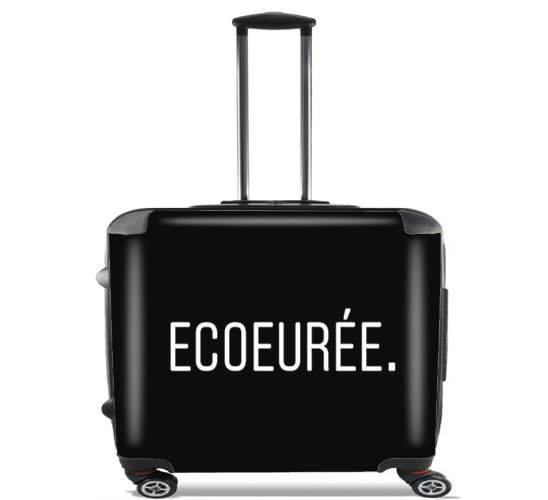  Ecoeuree for Wheeled bag cabin luggage suitcase trolley 17" laptop