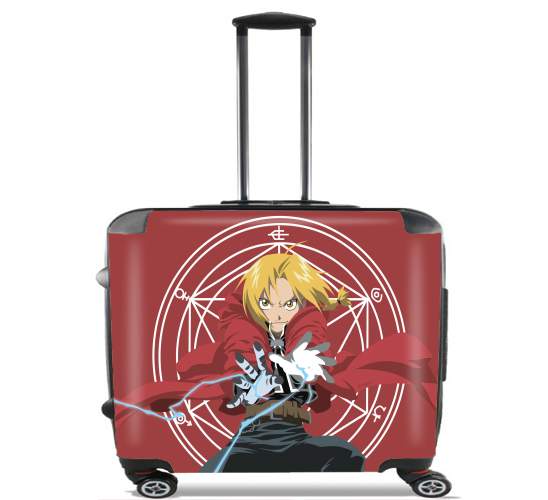  Edward Elric Magic Power for Wheeled bag cabin luggage suitcase trolley 17" laptop