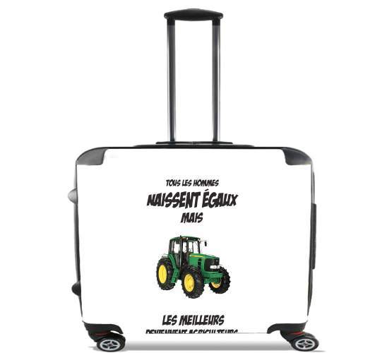  Egaux Agriculteurs for Wheeled bag cabin luggage suitcase trolley 17" laptop