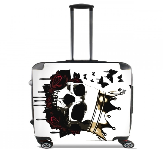 Wheeled bag cabin luggage suitcase trolley 17" laptop for El Rey de la Muerte