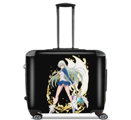  elizabeth liones for Wheeled bag cabin luggage suitcase trolley 17" laptop