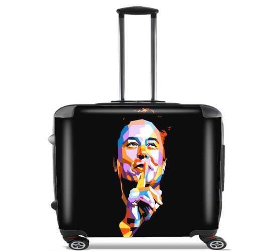  Elon Musk for Wheeled bag cabin luggage suitcase trolley 17" laptop