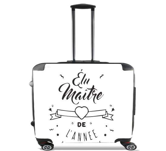  Elu maitre de lannee for Wheeled bag cabin luggage suitcase trolley 17" laptop