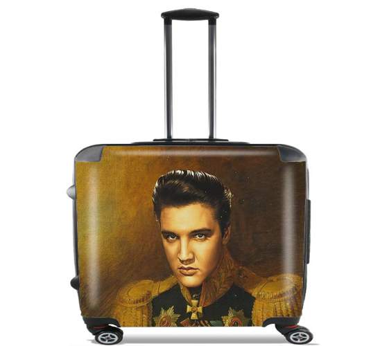  Elvis Presley General Of Rockn Roll for Wheeled bag cabin luggage suitcase trolley 17" laptop