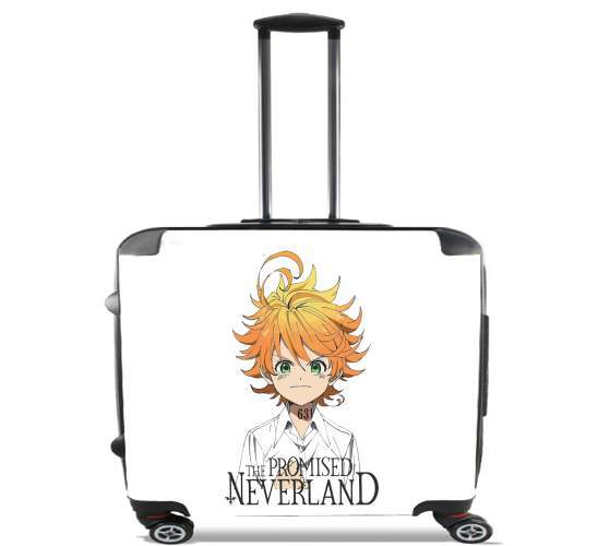  Emma The promised neverland for Wheeled bag cabin luggage suitcase trolley 17" laptop