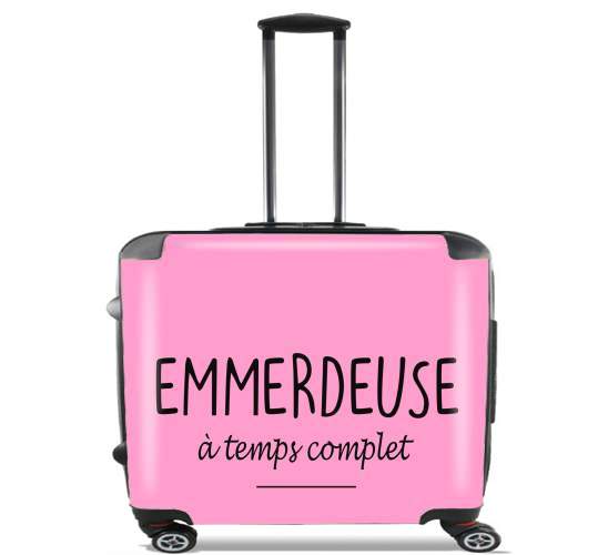  Emmerdeuse a temps complet for Wheeled bag cabin luggage suitcase trolley 17" laptop