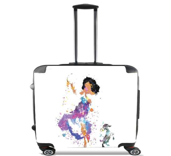  Esmeralda la gitane for Wheeled bag cabin luggage suitcase trolley 17" laptop