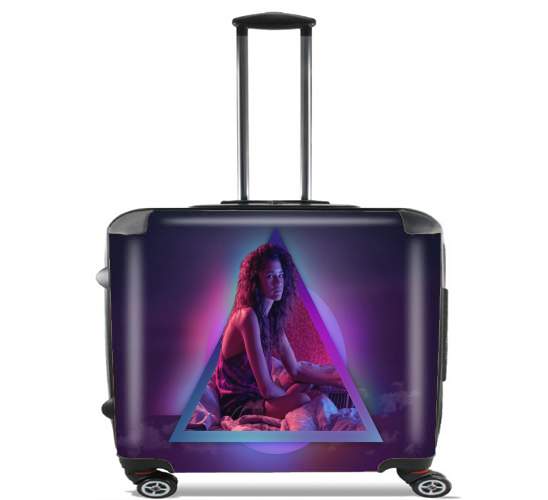  euphoria zendaya for Wheeled bag cabin luggage suitcase trolley 17" laptop