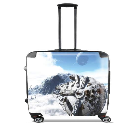  Falcon Millenium for Wheeled bag cabin luggage suitcase trolley 17" laptop