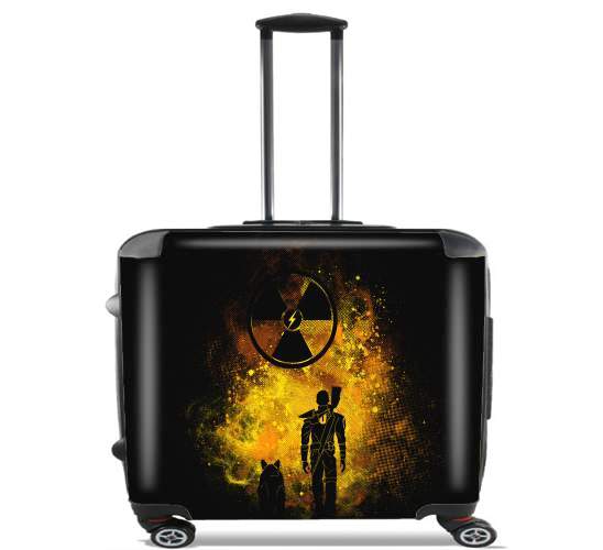  Fallout Art for Wheeled bag cabin luggage suitcase trolley 17" laptop