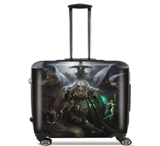  Fantasy Art Vampire Allucard for Wheeled bag cabin luggage suitcase trolley 17" laptop