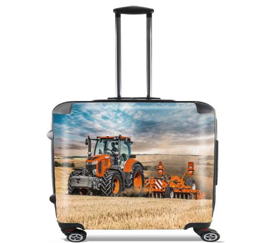  Farm tractor Kubota for Wheeled bag cabin luggage suitcase trolley 17" laptop