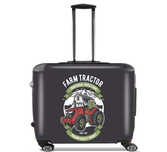  Farm Tractor for Wheeled bag cabin luggage suitcase trolley 17" laptop