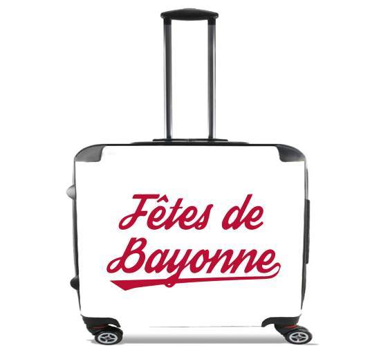  Fetes de Bayonne for Wheeled bag cabin luggage suitcase trolley 17" laptop