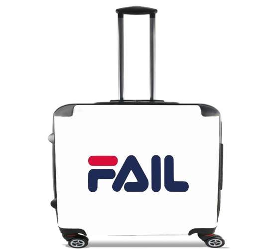  Fila Fail Joke for Wheeled bag cabin luggage suitcase trolley 17" laptop