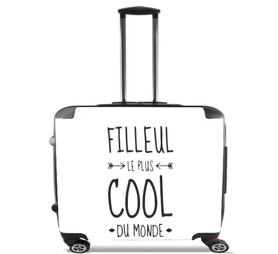  Filleul le plus cool for Wheeled bag cabin luggage suitcase trolley 17" laptop