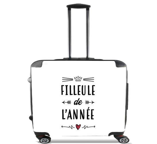  Filleule de lannee for Wheeled bag cabin luggage suitcase trolley 17" laptop