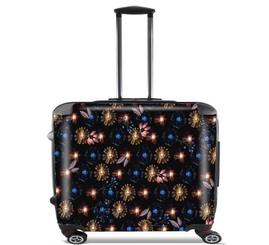  Fireflowers for Wheeled bag cabin luggage suitcase trolley 17" laptop
