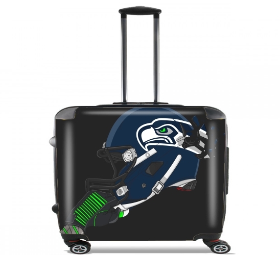  Football Helmets Seattle  for Wheeled bag cabin luggage suitcase trolley 17" laptop