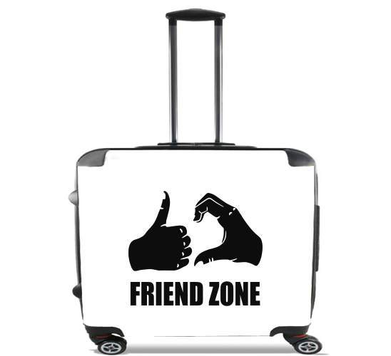  Friend Zone for Wheeled bag cabin luggage suitcase trolley 17" laptop