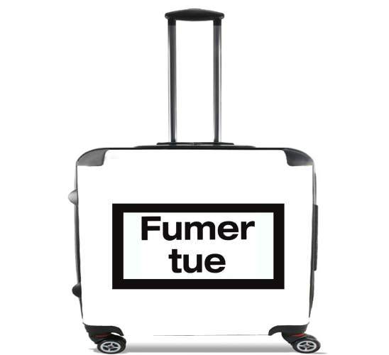  Fumer Tue for Wheeled bag cabin luggage suitcase trolley 17" laptop
