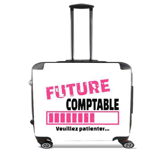  Future comptable  for Wheeled bag cabin luggage suitcase trolley 17" laptop