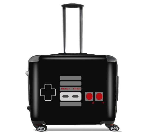  gamepad Nes for Wheeled bag cabin luggage suitcase trolley 17" laptop